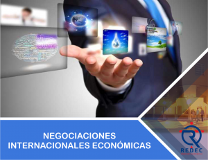 Negociaciones Internacionales Económicas